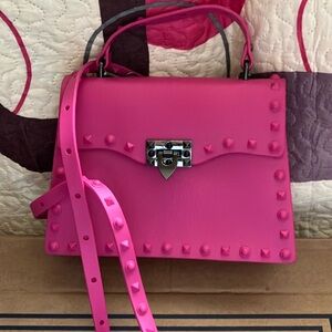 “Jelly” Crossbody with top handle